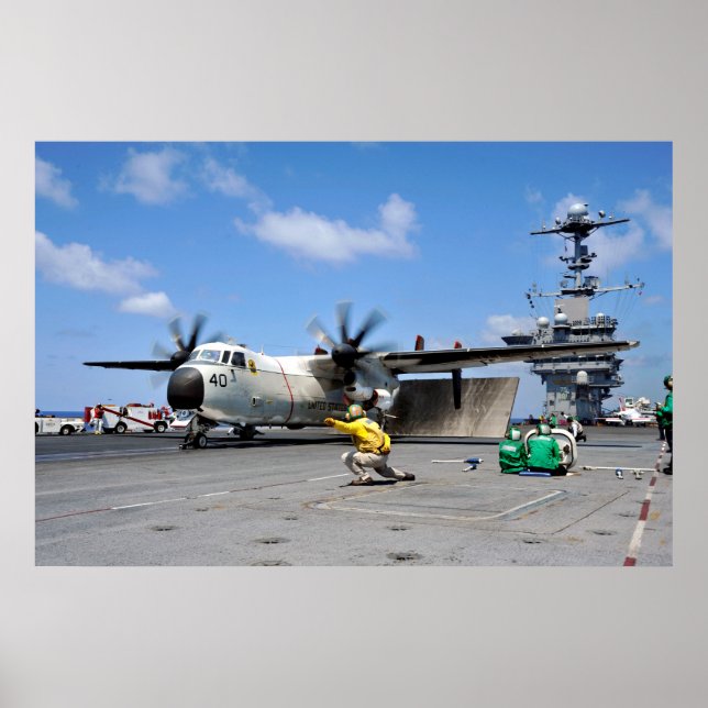 C-2A Greyhound Poster (Framsidan)