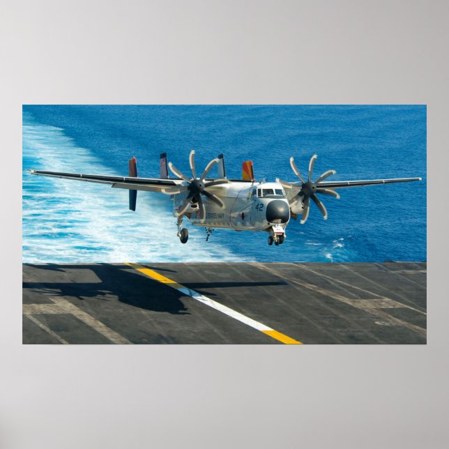 C-2A Greyhound Poster (Framsidan)