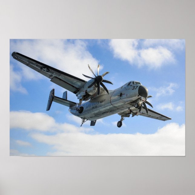 C-2A Greyhound Poster (Framsidan)