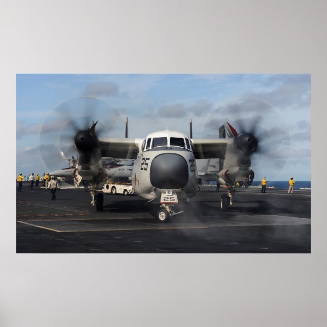 C-2A Greyhound Poster (Framsidan)
