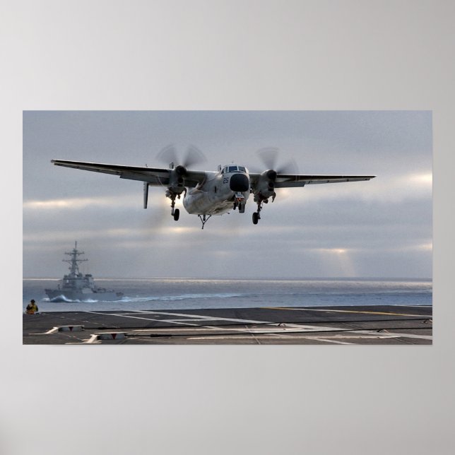 C-2A Greyhound Poster (Framsidan)