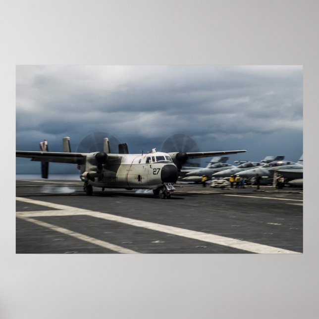 C-2A Greyhound Poster (Framsidan)