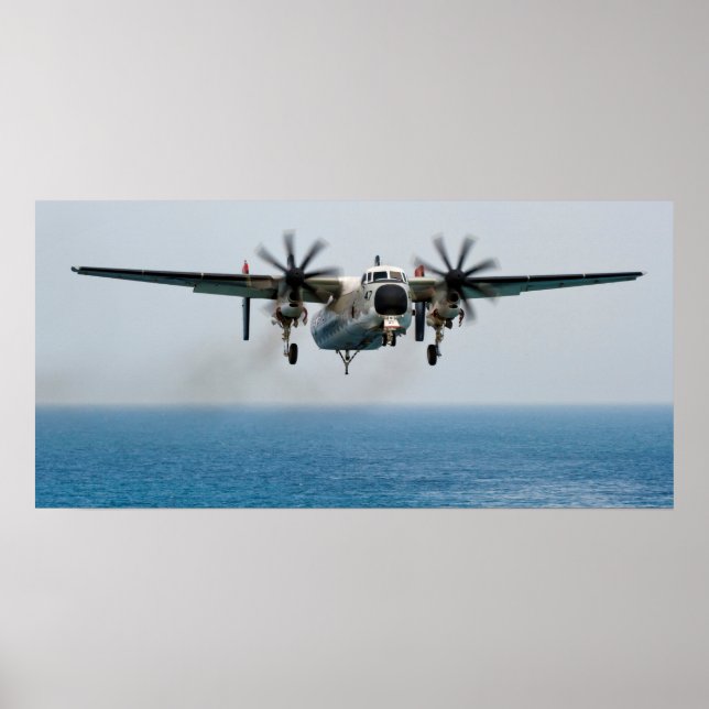C-2A Greyhound Poster (Framsidan)