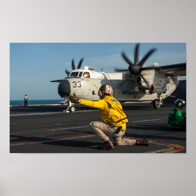 C-2A Greyhound Poster (Framsidan)