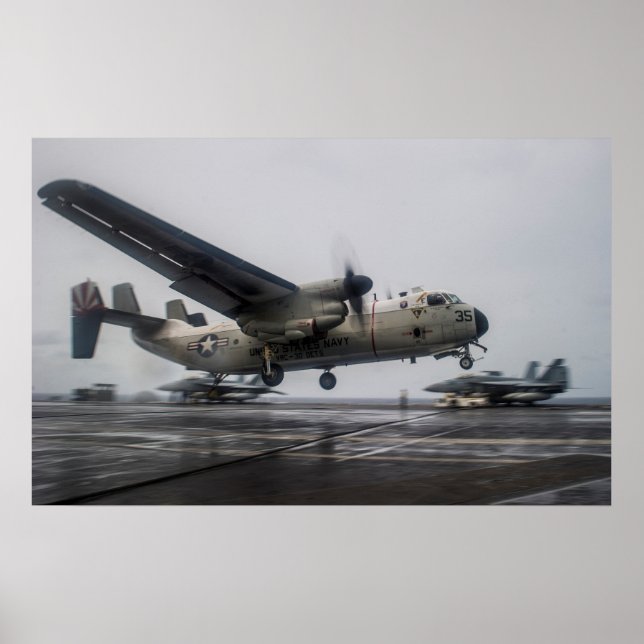C-2A Greyhound Poster (Framsidan)