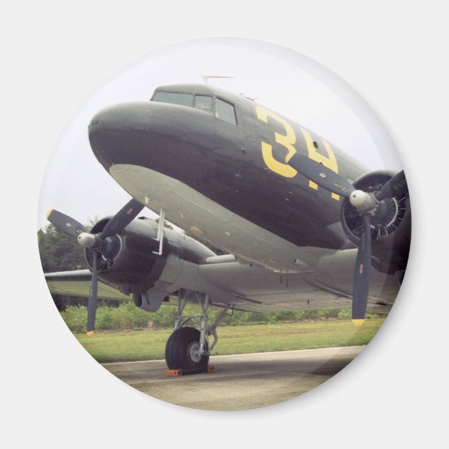 C-47/DC-3 Gooney Bird Magnet (Framsidan)