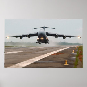 C-5 Galaxy Aircraft Poster