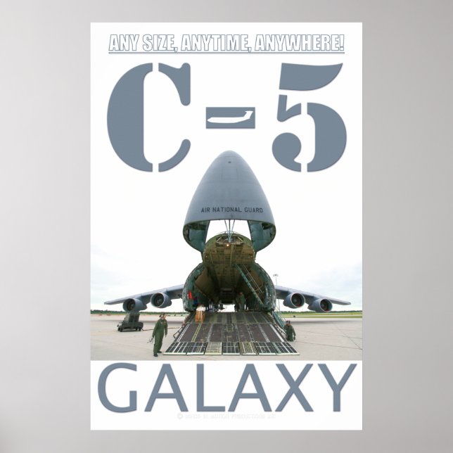 C-5 GALAXY POSTER (Framsidan)