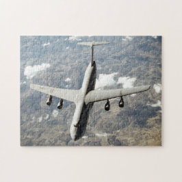 C-5 Galaxy Stort Militärt Transportflygplan Pussel