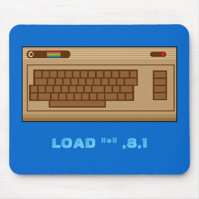 C=64 Mousepad Musmatta (Framsidan)