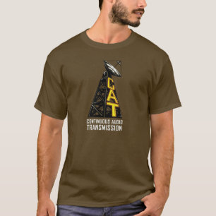 C.A.T. Grundläggande Tshirtmörk för logotyp Tee Shirt