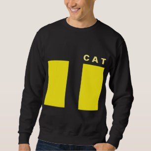 C A T LÅNG ÄRMAD TRÖJA