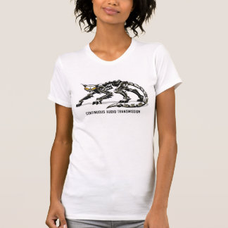 C.A.T. Maskotdamavslappnaden kammar hem tshirten Tee