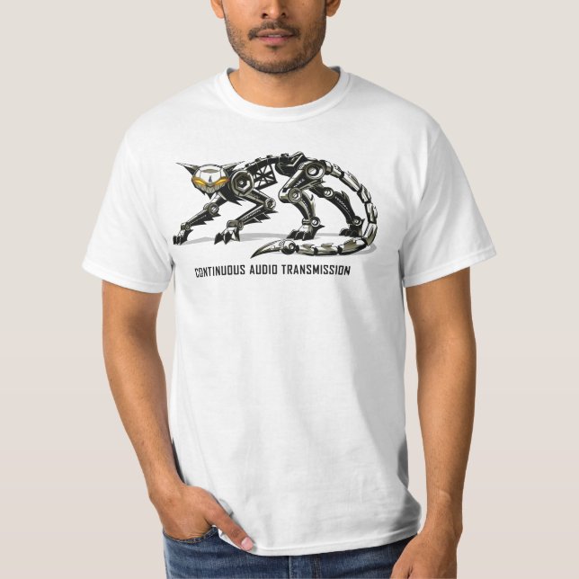 C.A.T. Maskoten värderar tshirten T-shirt (Framsida)