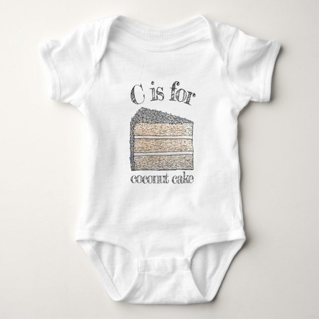 C är avsett för Lagrar-kummelsegmentet Sydkokonut T Shirt (Framsida)