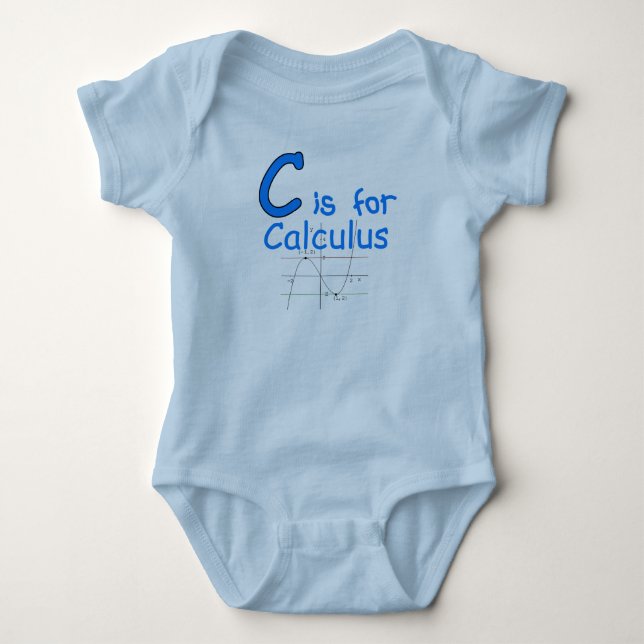 C är för Calculus T-shirt (Framsida)