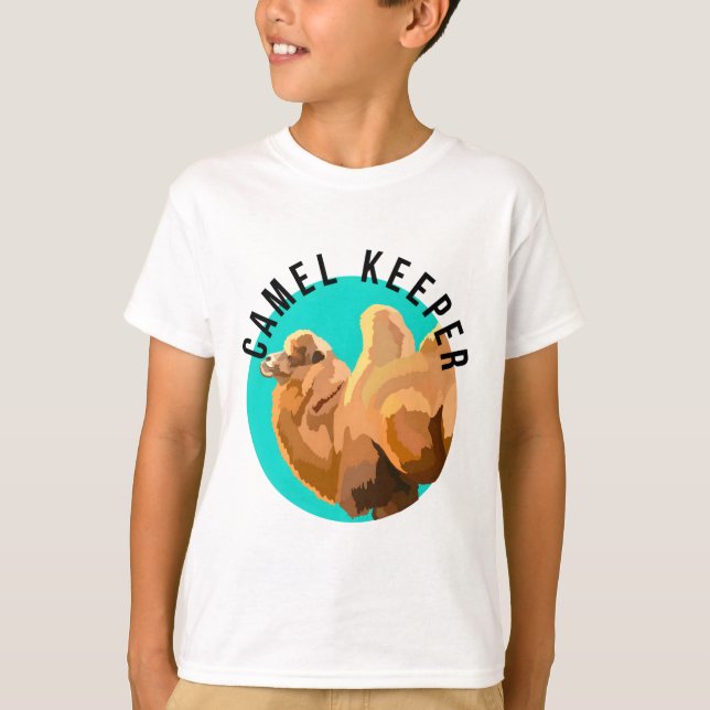 C är för Camel Keeper T Shirt (Framsida)