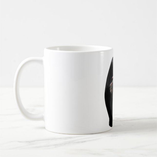 C är för Chimp Kaffemugg (Vänster)