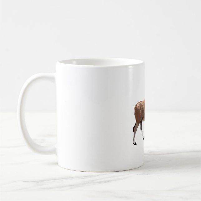 C är för Common Eland Kaffemugg (Vänster)