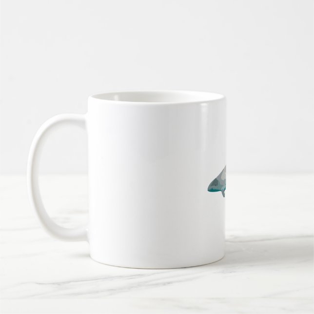 C är för Common Porpoise Kaffemugg (Vänster)