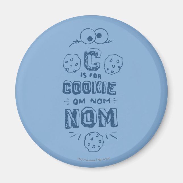 C är för Cookie Magnet (Framsidan)