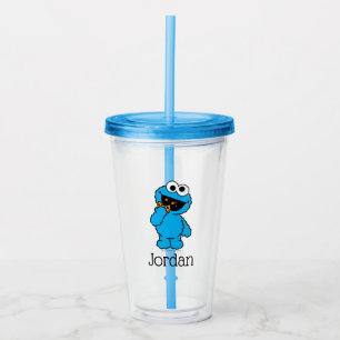 C är för Cookie Monster Lägg till ditt namn Take Away Mugg