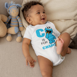 C är för Cookie Monster | Lägg till ditt namn Tee Shirt