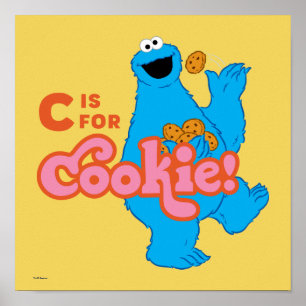 C är för Cookie Poster