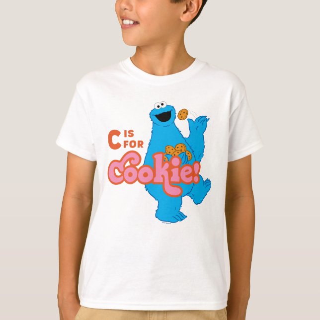 C är för Cookie T Shirt (Framsida)