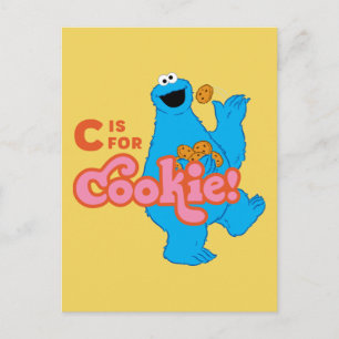 C är för Cookie Vykort