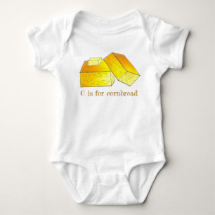 C är för Cornbröd Southern Soul Food Maj Bread T Shirt