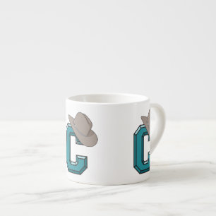 C är för Cowboy Espressomugg