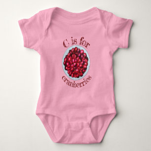 C är för Cranbär New England Cranberry Bog T Shirt