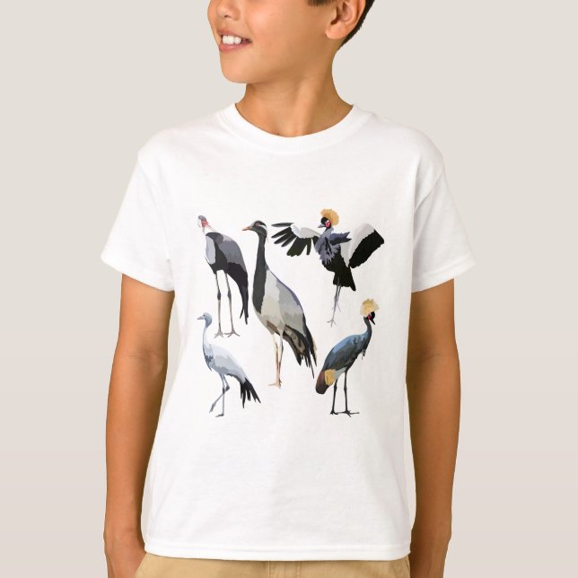 C är för Crane T Shirt (Framsida)