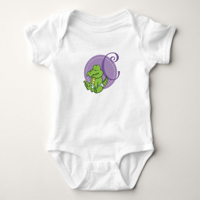 C är för Crokodile T-shirt (Framsida)