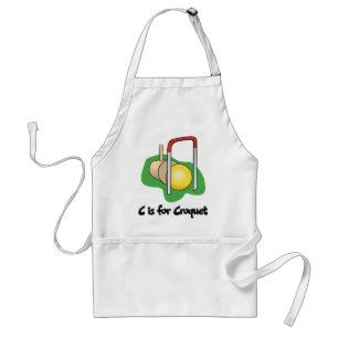 C är för Croquet Förkläde