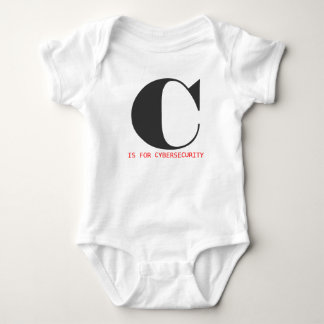 C är för cybersäkerhet t shirt