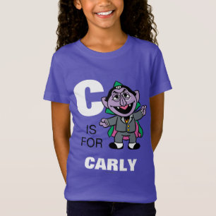 C är för Greve Count Lägg till ditt namn T-shirt