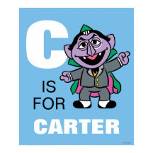 C är för Greve von Count | Lägg till ditt namn