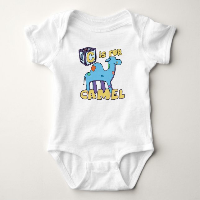 C är för kamelbabyranka tee shirt (Framsida)