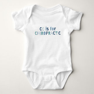 C är för Kiropraktik, Kiropraktik Bebis, Kiroprakt T Shirt