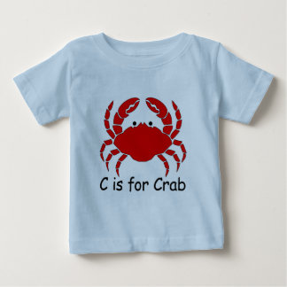C är för krabba tee shirt