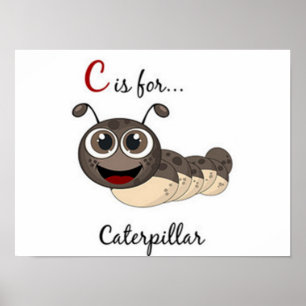 C är för vattenpelare poster