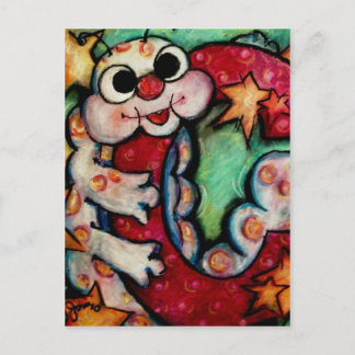 C är för vattenpelaren vykort