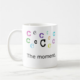 C är ögonblicket kaffemugg