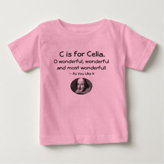 C är till Celia ・ A Little Shakespeare Shirt Tröja