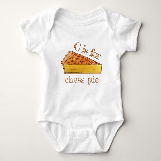 C är till för Cuisineet Chess Paj Virginia Souther T Shirt (Framsida)