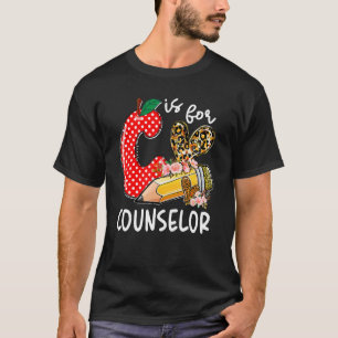C är till rådgivare Lycklig första dagen i skolråd T Shirt