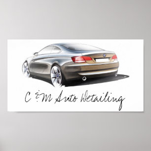 C & Auto specificera affisch för M