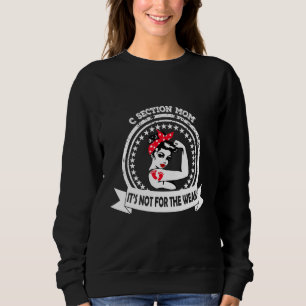 C Avsnitt Mamma ej för det svaga rödMessinakvävet T Shirt